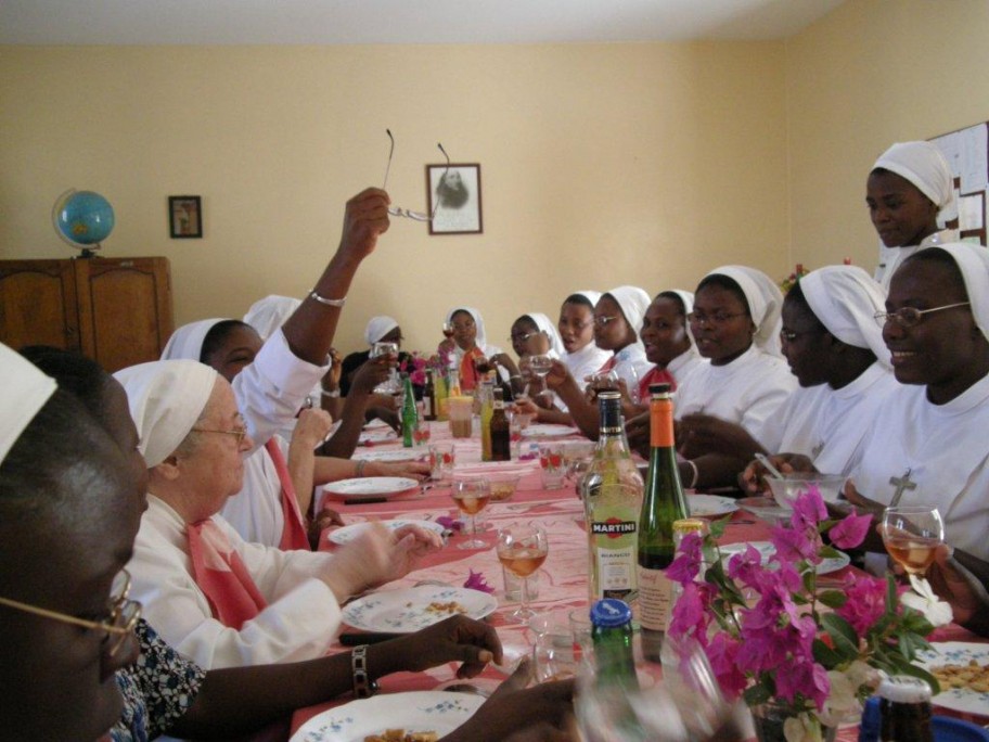 Repas en communauté