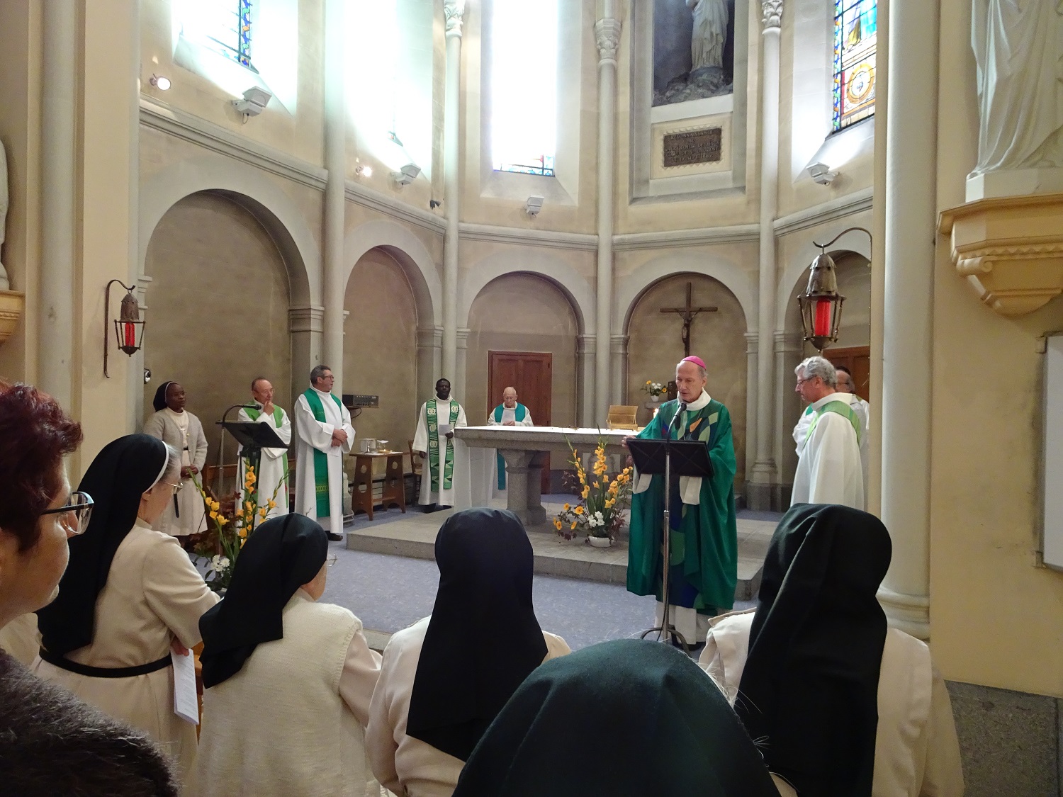 Messe de départ présidée par l'évêque de Rennes