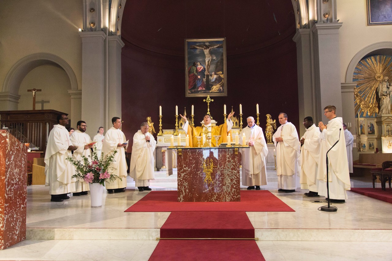 Messe présidée par Monseigneur Aupetit, Évêque de Nanterre