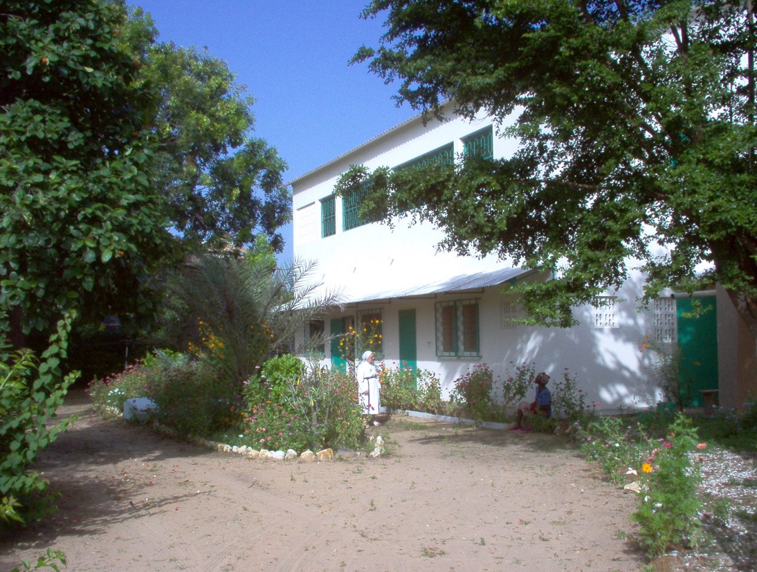 Entrée de la maison de la communauté