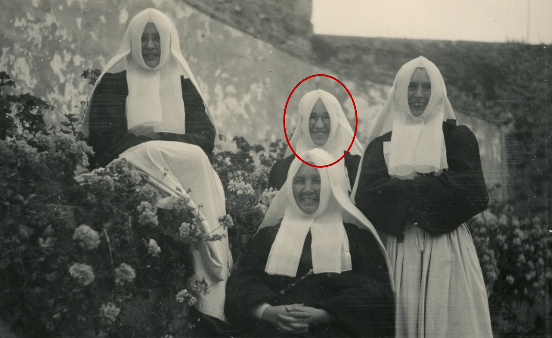 Mère Marie Pacôme, jeune religieuse, sd