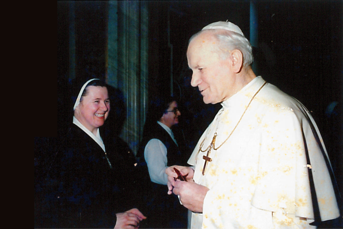 Avec Jean-Paul II