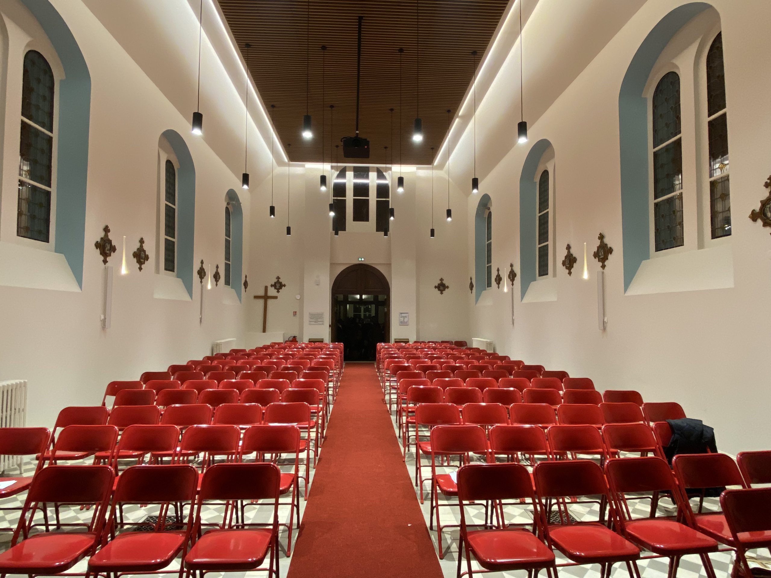 La nef de la chapelle © Congrégation Saint-Thomas de Villeneuve